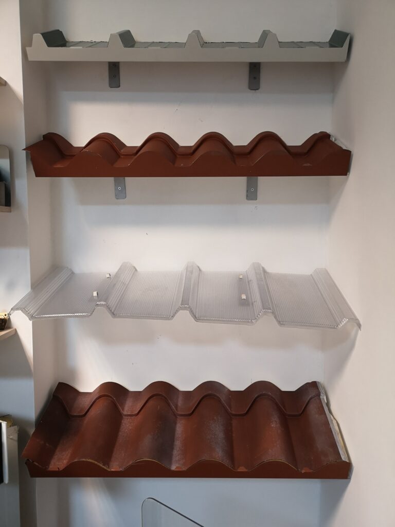 Coperture finto coppo con poliuretano espanso
